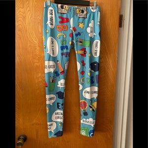 Groove Bags (Spanish Teacher) leggings - Large